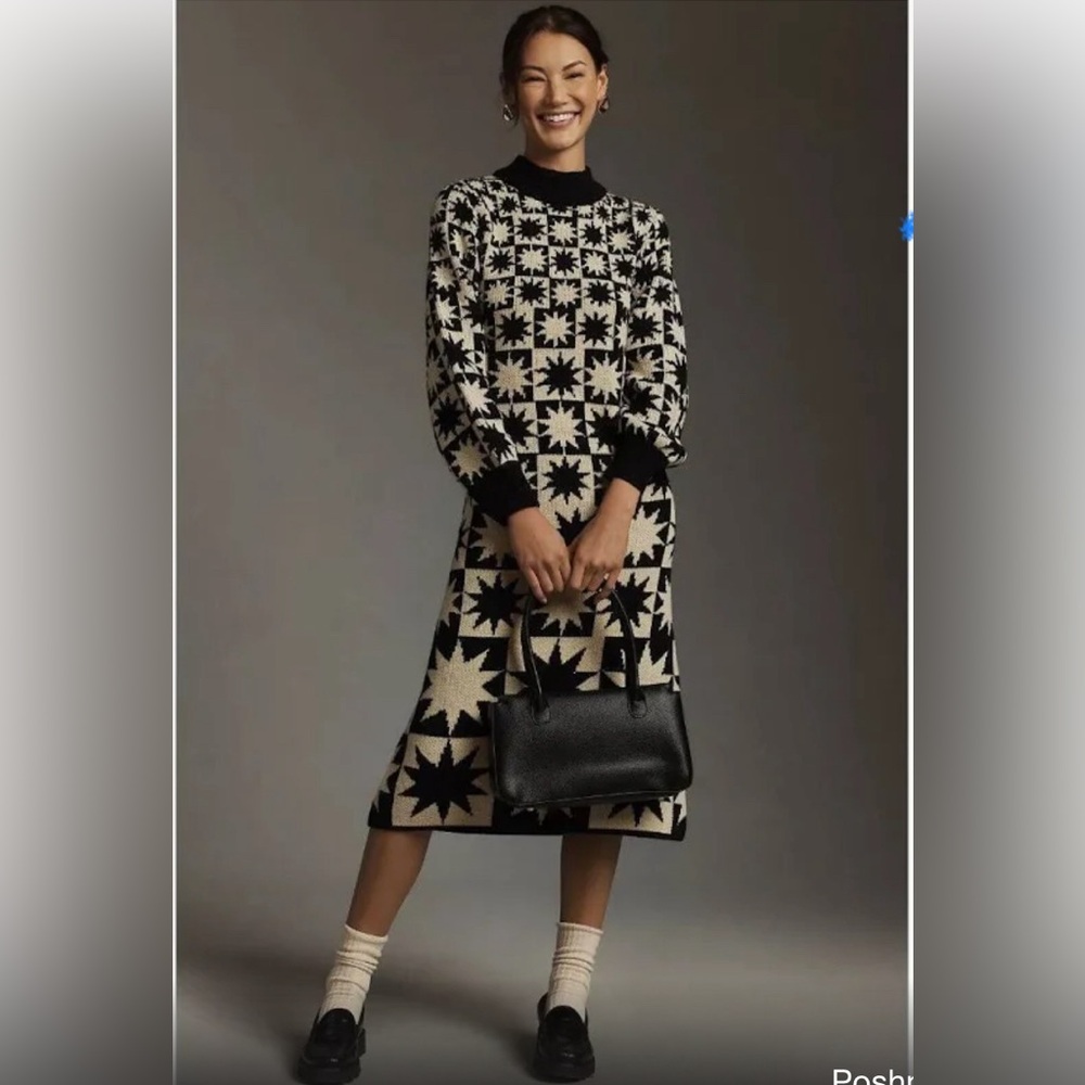 Farm Rio x Anthropologie Sweater Dress
